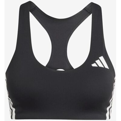 Sujetador adidas Adizero Run Medium Support negro puro blanco - L-AB Sujetador adidas Adizero Run Medium Support negro puro blanco - L-AB