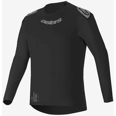 Maillot Alpinestars A-Aria Polartec Elite manga larga negro - L Maillot Alpinestars A-Aria Polartec Elite manga larga negro - L