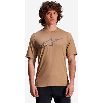 Maillot Alpinestars A-Dura Astar manga corta marrón claro - M Maillot Alpinestars A-Dura Astar manga corta marrón claro - M