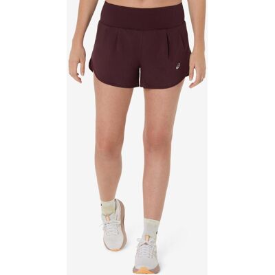 Pantalón corto ASICS Road 3.5 In granate mujer - L Pantalón corto ASICS Road 3.5 In granate mujer - L