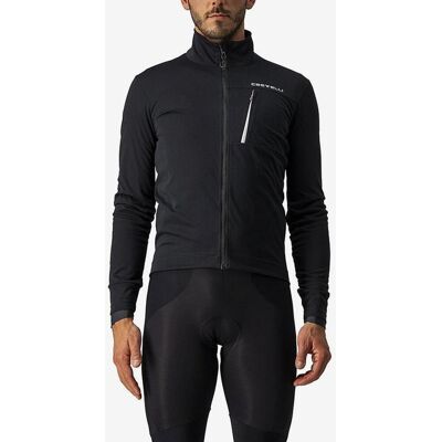Chaqueta Castelli Go GORE-TEX INFINIUM™ negro claro blanco - L Chaqueta Castelli Go GORE-TEX INFINIUM™ negro claro blanco - L