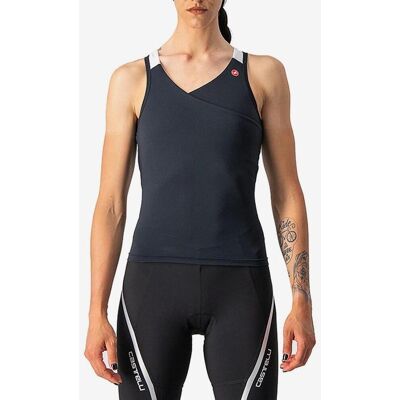 Maillot Castelli Solaris tirantes negro blanco mujer - M Maillot Castelli Solaris tirantes negro blanco mujer - M