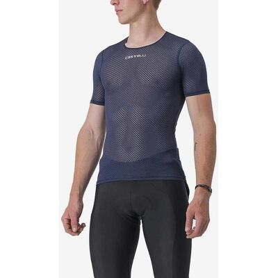 Camiseta interior Castelli Pro Mesh 2.0 manga corta azul oscuro - XL Camiseta interior Castelli Pro Mesh 2.0 manga corta azul oscuro - XL