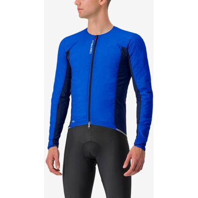 Castelli Fly Jack-Sey Azul Vivid/Azul Belga - Chaqueta/Maillot Castelli Fly Jack-Sey Azul Vivid/Azul Belga - Chaqueta/Maillot