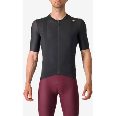 Maillot Castelli Espresso manga corta negro claro gris - XL Maillot Castelli Espresso manga corta negro claro gris - XL