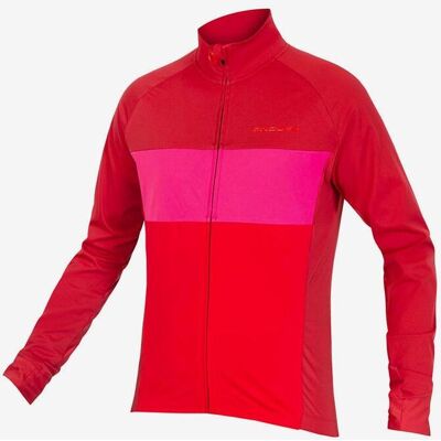 Jersey de manga larga FS260-Pro Jetstream II de Endura - Rojo Jersey de manga larga FS260-Pro Jetstream II de Endura - Rojo