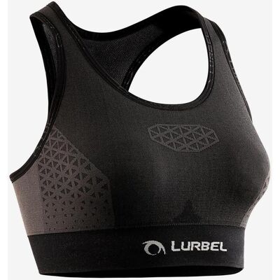 Sujetador deportivo Lurbel Cristallo negro eclipse - L Sujetador deportivo Lurbel Cristallo negro eclipse - L
