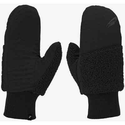 Manoplas Nike Sherpa negro puro mujer - XS-S Manoplas Nike Sherpa negro puro mujer - XS-S