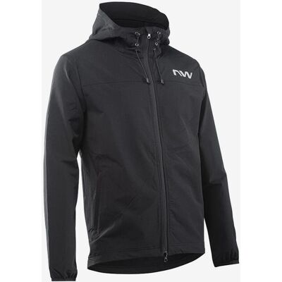 Chaqueta Northwave Rampage Lightshell - Softshell MTB Impermeable y Antiviento - Hombre Negro XL Chaqueta Northwave Rampage Lightshell - Softshell MTB Impermeable y Antiviento - Hombre Negro XL