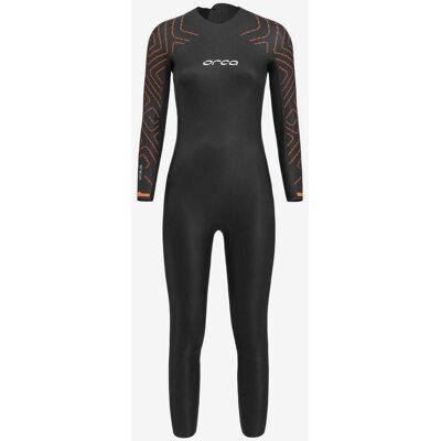 Traje de neopreno Orca Vitalis TRN Open Water manga larga negro naranja blanco mujer - LW Traje de neopreno Orca Vitalis TRN Open Water manga larga negro naranja blanco mujer - LW