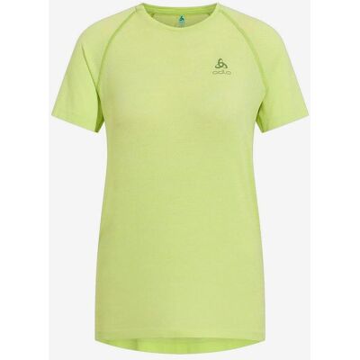 Camiseta sin costuras Odlo Essential Seamless Amarillo mujer - XL Camiseta sin costuras Odlo Essential Seamless Amarillo mujer - XL