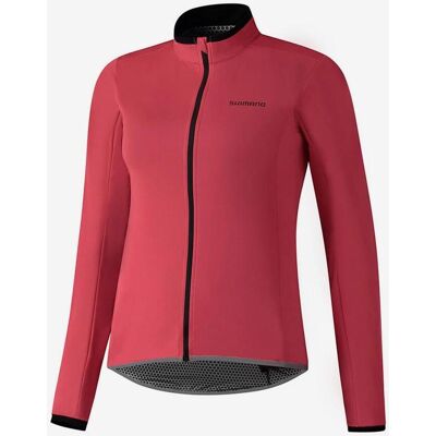 Chaqueta impermeable y a prueba de viento rosa Shimano XL para mujer - Deportiva Chaqueta impermeable y a prueba de viento rosa Shimano XL para mujer - Deportiva