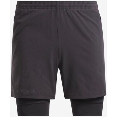 Reebok S Pantalón corto - Interior compresión negro Reebok S Pantalón corto - Interior compresión negro