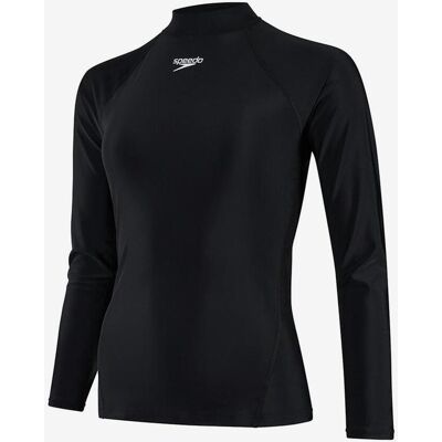 Speedo Top de manga larga negro - Traje de baño Speedo Top de manga larga negro - Traje de baño