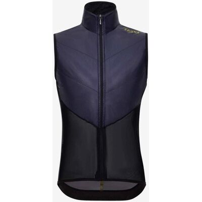 Chaleco cortavientos Santini Le Maillot Jaune Redux Lite azul negro - Corte Sleek - S Chaleco cortavientos Santini Le Maillot Jaune Redux Lite azul negro - Corte Sleek - S