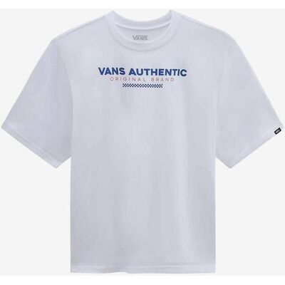 Camiseta Vans Sport manga corta blanco azul - M Camiseta Vans Sport manga corta blanco azul - M