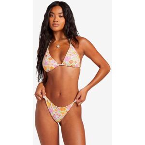 Top bikini Billabong Sungazers blanco naranja mujer - XS Top bikini Billabong Sungazers blanco naranja mujer - XS