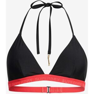 Top bikini Superdry Triangle Elastic negro rosa mujer - XS Top bikini Superdry Triangle Elastic negro rosa mujer - XS