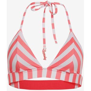 Top bikini Superdry Stripe Triangle rosa blanco mujer - XS Top bikini Superdry Stripe Triangle rosa blanco mujer - XS