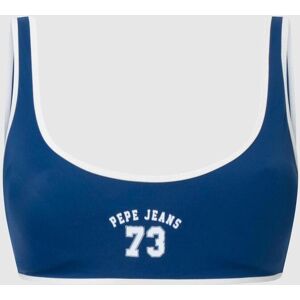 Top bikini Pepe Jeans Mederic azul marino blanco mujer - XL Top bikini Pepe Jeans Mederic azul marino blanco mujer - XL