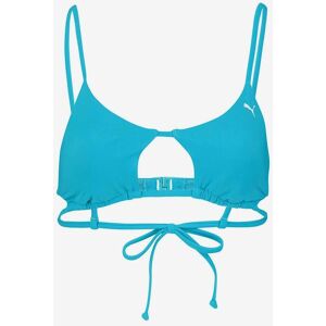 Top bikini Puma Swim Peek-A-Boo azul claro mujer - XL Top bikini Puma Swim Peek-A-Boo azul claro mujer - XL