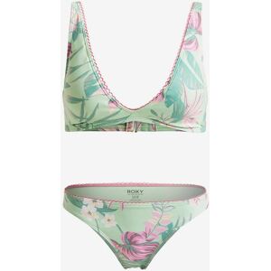 Bikini Roxy Into The Sun verde rosa mujer - L Bikini Roxy Into The Sun verde rosa mujer - L