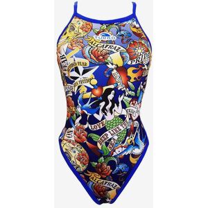 Bañador de natación Turbo Sirenas Map multicolor mujer - S Bañador de natación Turbo Sirenas Map multicolor mujer - S