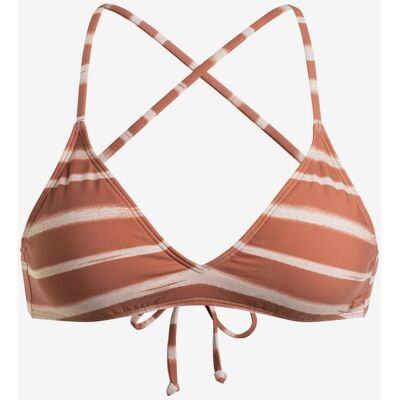 Top bikini Roxy Printed Beach Classics Design beige blanco mujer - XL Top bikini Roxy Printed Beach Classics Design beige blanco mujer - XL