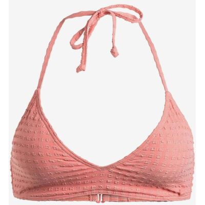 Top bikini Roxy Shiny Wave Fixed rosa mujer - XL Top bikini Roxy Shiny Wave Fixed rosa mujer - XL