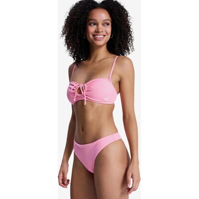 Braga bikini Roxy Solid Essentials rosa mujer - L Braga bikini Roxy Solid Essentials rosa mujer - L