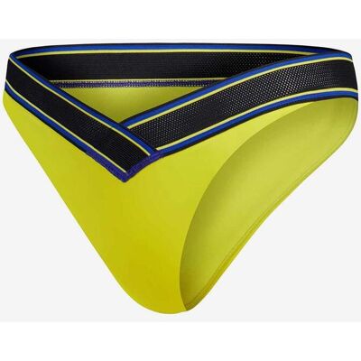 Braga bikini Speedo Solid V Scoop verde lima mujer - XS Braga bikini Speedo Solid V Scoop verde lima mujer - XS