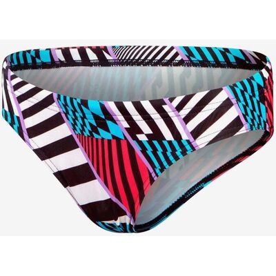 Braga bikini Speedo Allover Hipster negro azul rojo mujer - 28 Braga bikini Speedo Allover Hipster negro azul rojo mujer - 28