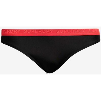 Braga bikini Superdry Elastic Classic negro rosa mujer - S Braga bikini Superdry Elastic Classic negro rosa mujer - S