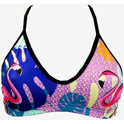 Top bikini Turbo Flamingo violeta mujer - M Top bikini Turbo Flamingo violeta mujer - M