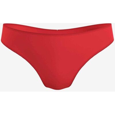 Braga bikini Calvin Klein Thong CK Monogram rojo negro mujer - M Braga bikini Calvin Klein Thong CK Monogram rojo negro mujer - M