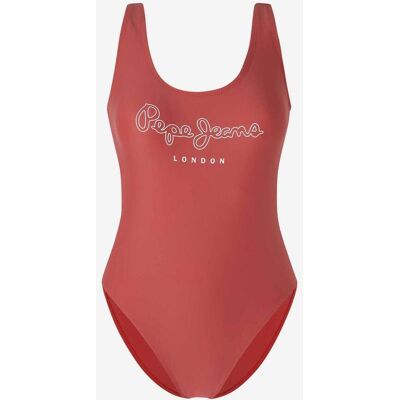 Bañador Pepe Jeans Olena rojo intenso blanco mujer - XS Bañador Pepe Jeans Olena rojo intenso blanco mujer - XS