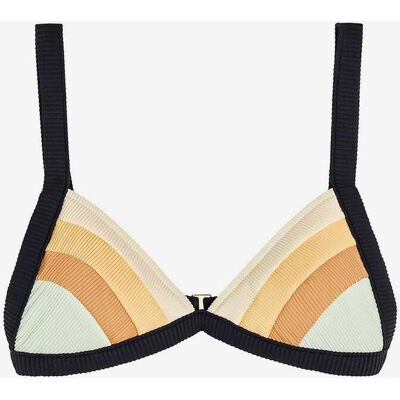 Top bikini Rip Curl Surf Revival naranja blanco mujer - XS Top bikini Rip Curl Surf Revival naranja blanco mujer - XS