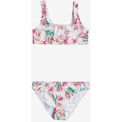 Bikini Roxy Happy Tropical Bralette blanco rosa verde niña - 16 Bikini Roxy Happy Tropical Bralette blanco rosa verde niña - 16