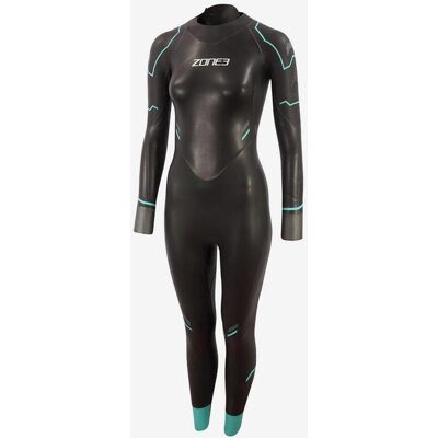 Traje de neopreno Zone3 Advance negro gris azul mujer - ST Traje de neopreno Zone3 Advance negro gris azul mujer - ST