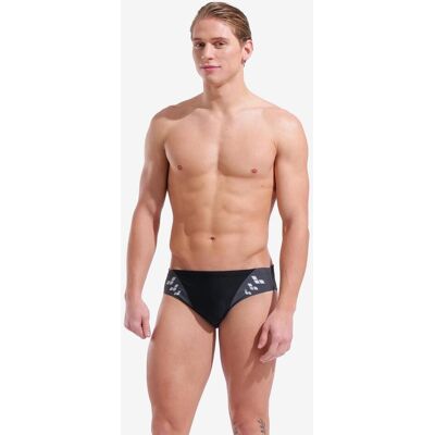 Bañador Arena Steplogo Short negro gris - 100 Bañador Arena Steplogo Short negro gris - 100