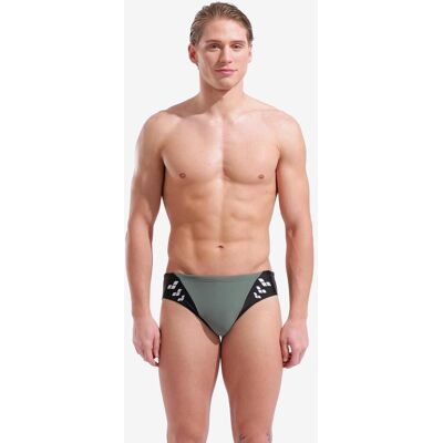 Bañador Arena Steplogo Short gris negro - 75 Bañador Arena Steplogo Short gris negro - 75