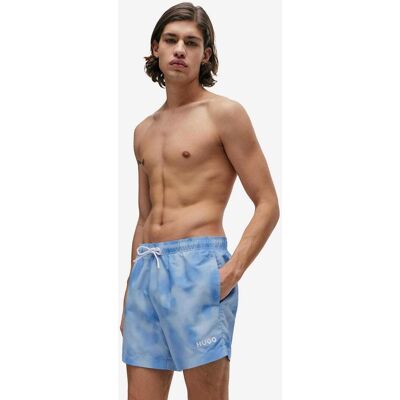Bañador HUGO Tie Dye Logo azul claro - L Bañador HUGO Tie Dye Logo azul claro - L