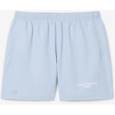 Bañador Lacoste Mid Length Placed Print azul claro - XL Bañador Lacoste Mid Length Placed Print azul claro - XL