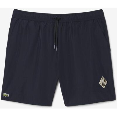 Bañador Lacoste Diamond Logo negro - S Bañador Lacoste Diamond Logo negro - S