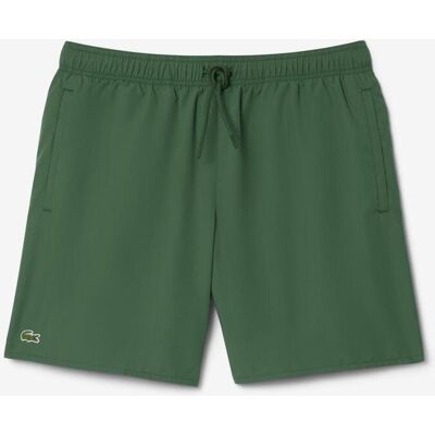 Bañador Lacoste Mid Length Monochrome verde - L Bañador Lacoste Mid Length Monochrome verde - L