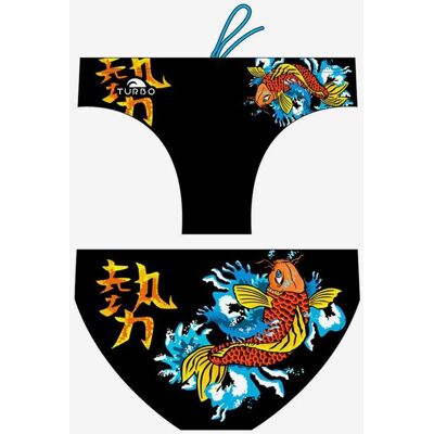 Bañador de waterpolo Turbo Fish Spot negro - S Bañador de waterpolo Turbo Fish Spot negro - S