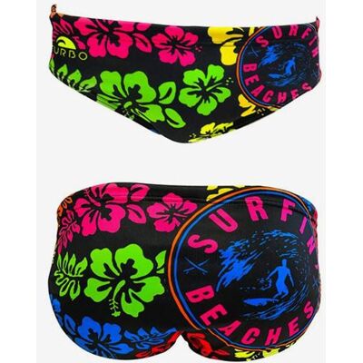 Bañador waterpolo Turbo Surfing Beach negro - S Bañador waterpolo Turbo Surfing Beach negro - S