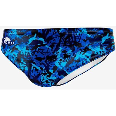 Bañador de waterpolo Turbo Kamu Brief azul eléctrico - M Bañador de waterpolo Turbo Kamu Brief azul eléctrico - M