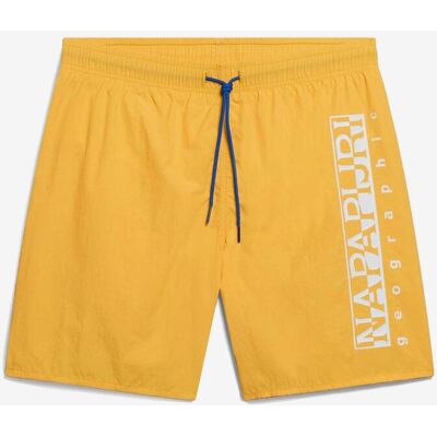 Bañador Napapijri Box amarillo intenso - S Bañador Napapijri Box amarillo intenso - S