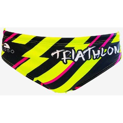 Bañador de waterpolo Turbo Ray amarillo negro rosa - XL Bañador de waterpolo Turbo Ray amarillo negro rosa - XL